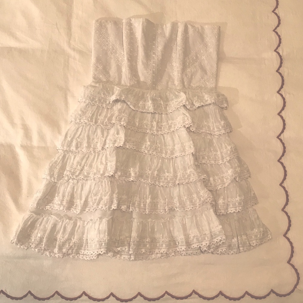 Jill Stuart Collection strapless dress (size 0)